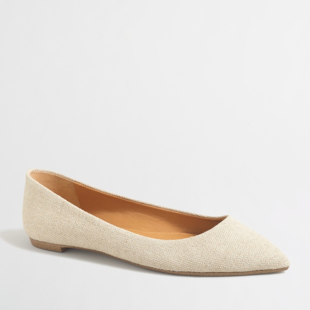 Never Worn - J.Crew Amelia Palmata Flats Size 9